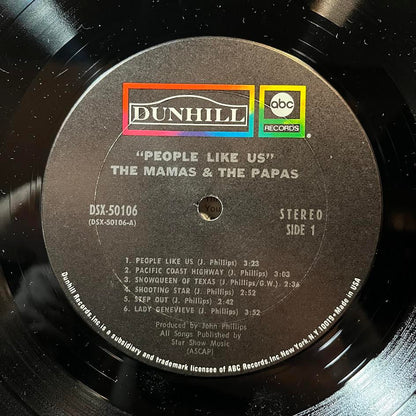 The Mamas & The Papas - People Like Us (VINYL) | Near Mint (NM) Very Good Plus (VG+)-