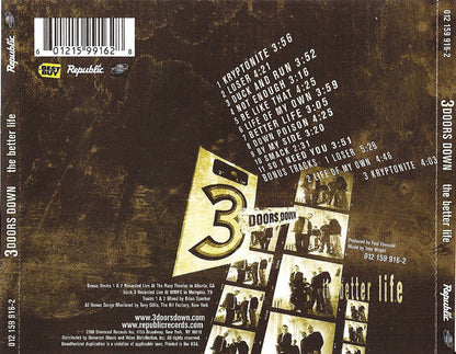 3 Doors Down - The Better Life (CD) | Near Mint (NM) Near Mint (NM)-