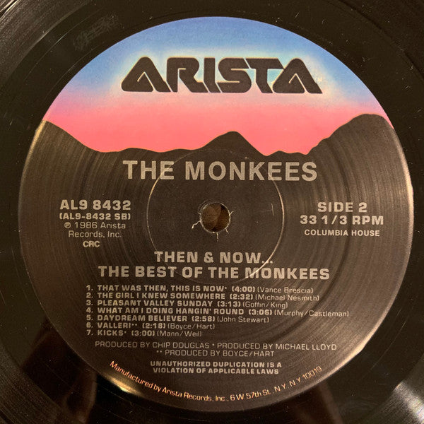 The Monkees - Then And Now...The Best Of The Monkees | Near Mint (NM) Near Mint (NM)-