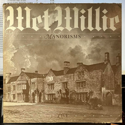 Wet Willie - Manorisms Live (VINYL) | Near Mint (NM) Very Good Plus (VG+)-