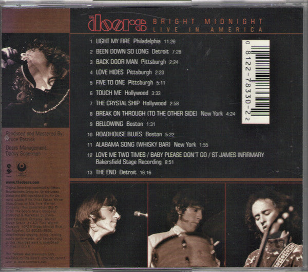 The Doors - Bright Midnight: Live In America (CD) | Mint (M) Mint (M)-