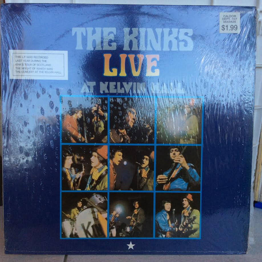 The Kinks - Live At Kelvin Hall (VINYL) | Near Mint (NM) Near Mint (NM)-