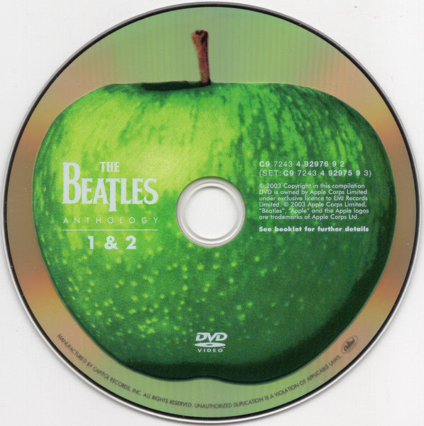 The Beatles - Anthology (DVD BOX - MISSING DISC 1) |-