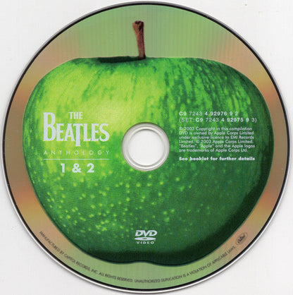 The Beatles - Anthology (DVD BOX - MISSING DISC 1) |-