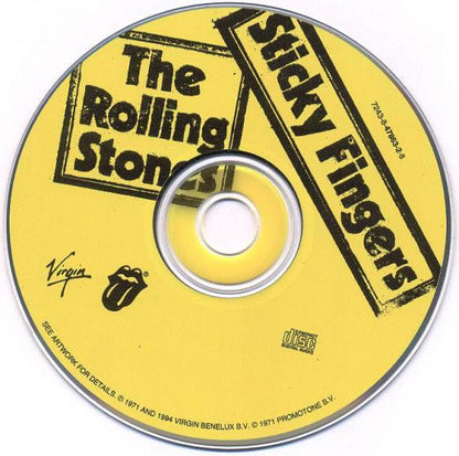 The Rolling Stones - Sticky Fingers (CD) | Near Mint (NM or M-) Near Mint (NM)--