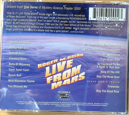 Live From Mars (CD) | Near Mint (NM or M-)--