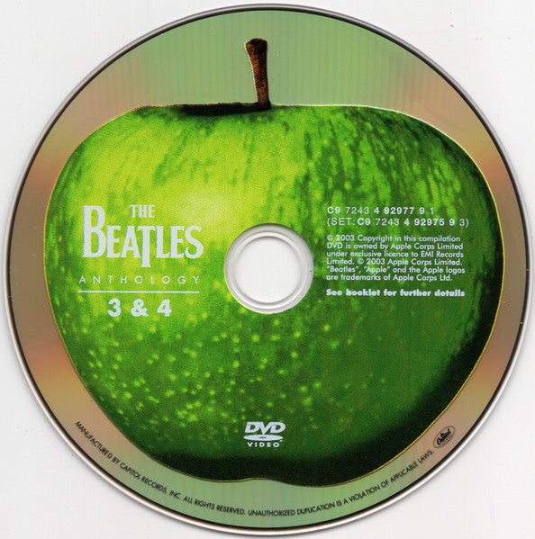 The Beatles - Anthology (DVD BOX - MISSING DISC 1) |-