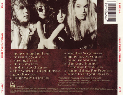 Enuff Z'nuff - Strength (CD) | Near Mint (NM or M-)--