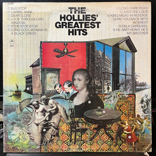The Hollies - The Hollies' Greatest Hits (VINYL LP EPIC PE 32061) | USED Near Mint (NM or M-) Very Good Plus (VG+)--