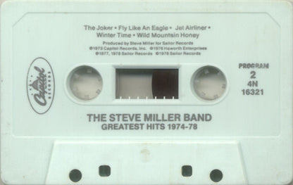 Steve Miller Band - Greatest Hits 1974-78 *CASSETTE* | Near Mint (NM) Near Mint (NM)-