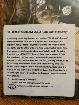 Various - St. Albert's Dream Vol. 2: Lucid Electric Prophet (VINYL) | Near Mint (NM) Near Mint (NM)-