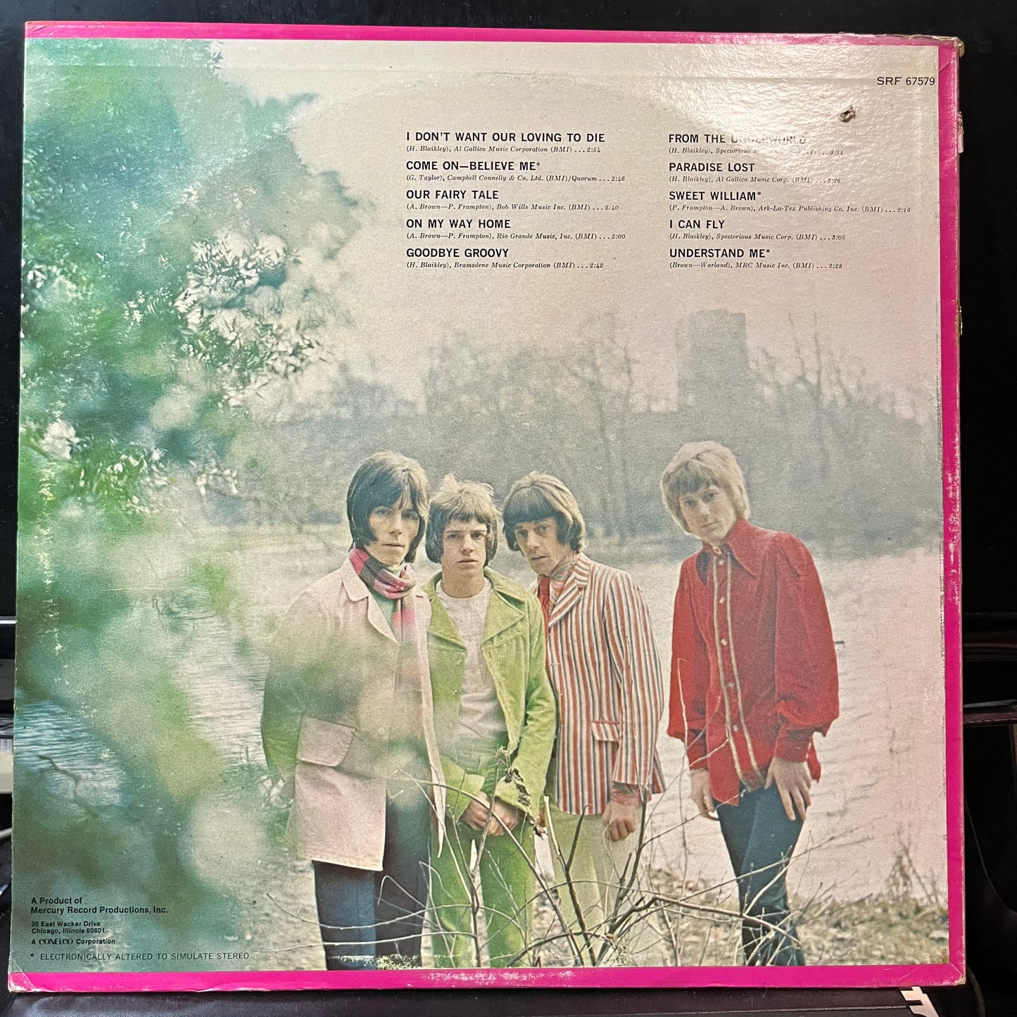 The Herd - Lookin Thru You (VINYL LP FONTANA SRF-67579 1968) | USED Near Mint (NM or M-) Excellent+ (EX+)--