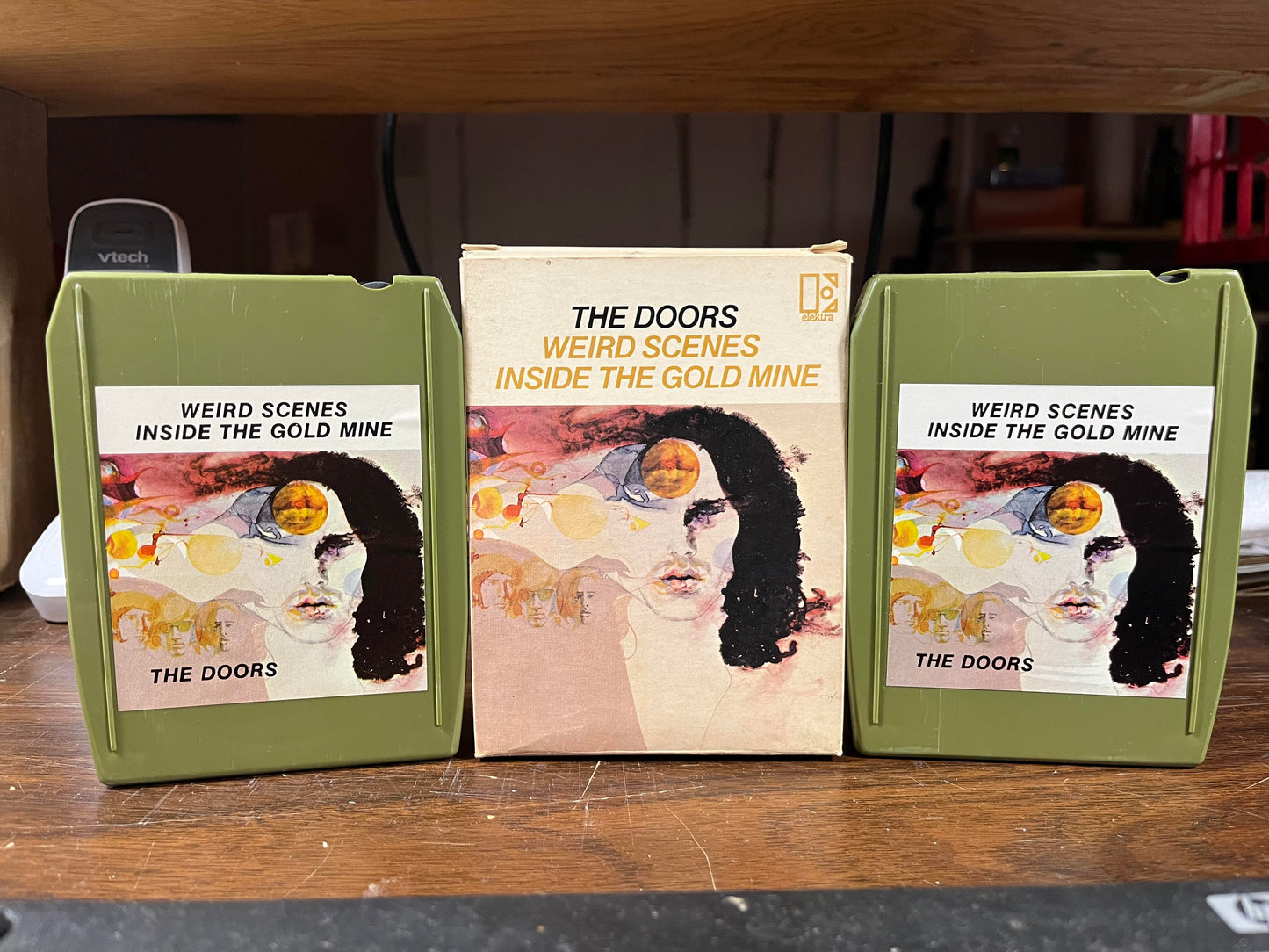 The Doors - Weird Scenes Inside The Gold Mine (2x 8-TRACK) | Near Mint (NM) Excellent (EX)-