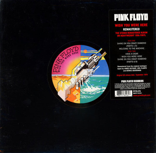 Pink Floyd - Wish You Were Here (180G VINYL LP PINK FLOYD 88875184261 2016) | USED Near Mint (NM or M-) Near Mint (NM)--