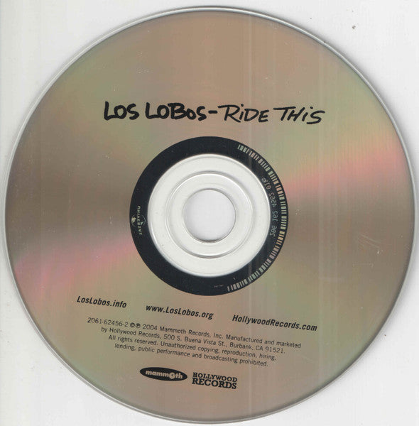 Los Lobos - Ride This - The Covers EP (CD) | Near Mint (NM) Near Mint (NM)--