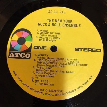 The New York Rock Ensemble - The New York Rock & Roll Ensemble | Near Mint (NM) Near Mint (NM)-