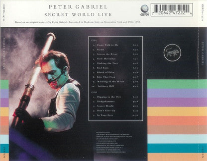 Peter Gabriel - Secret World Live (2xCD) | Near Mint (NM or M-) Near Mint (NM)--