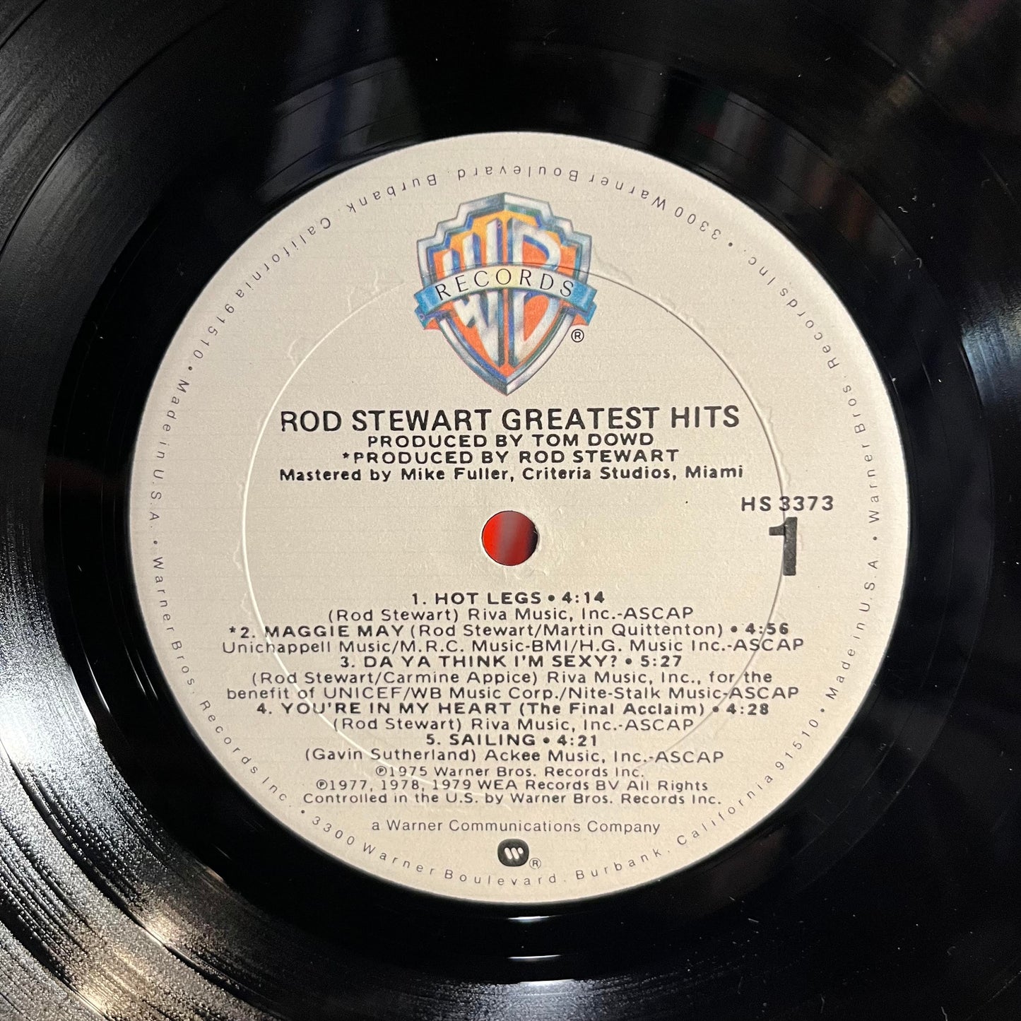 Rod Stewart - Greatest Hits *1979 PRESS* | Near Mint (NM) Excellent (EX)-