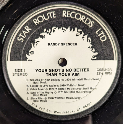 Randy Spencer (3) - Your Shot's No Better Than Your Aim | Near Mint (NM) Near Mint (NM)-