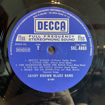 Savoy Brown - Shake Down (VINYL) | Near Mint (NM or M-) Excellent (EX)-