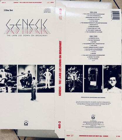 Genesis - The Lamb Lies Down On Broadway (2xCD) | Near Mint (NM) Near Mint (NM)-