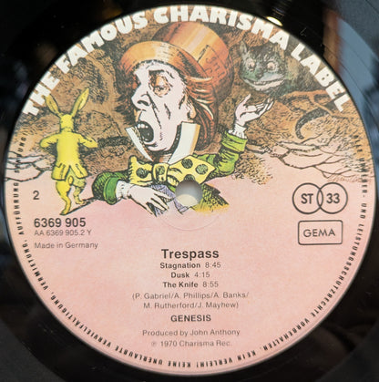Genesis - Trespass (GERMAN VINYL) | Near Mint (NM) Near Mint (NM)-