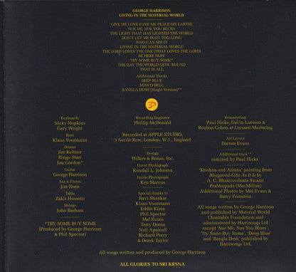 George Harrison - Living In The Material World (CD) | Near Mint (NM) Near Mint (NM)-