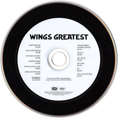 Wings (2) - Wings Greatest (CD) | Near Mint (NM) Near Mint- (NM-)-