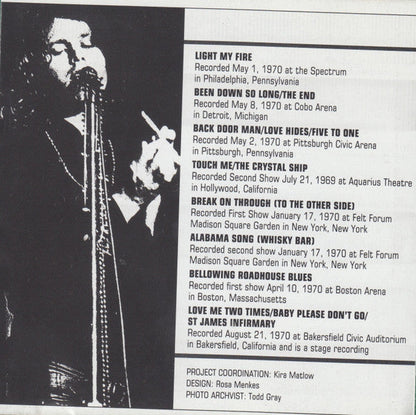 The Doors - Bright Midnight: Live In America (CD) | Mint (M) Mint (M)-