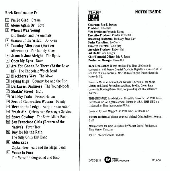 Various - Classic Rock - Rock Renaissance IV *CD* | Near Mint (NM) Near Mint (NM)-