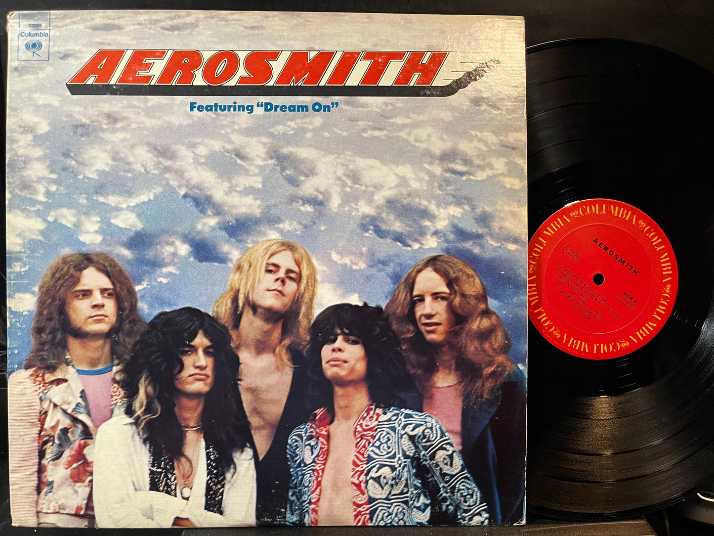 Aerosmith - Aerosmith (VINYL LP MILITARY PROMO COLUMBIA PC 32005) | USED Near Mint (NM or M-) Excellent+ (EX+)--