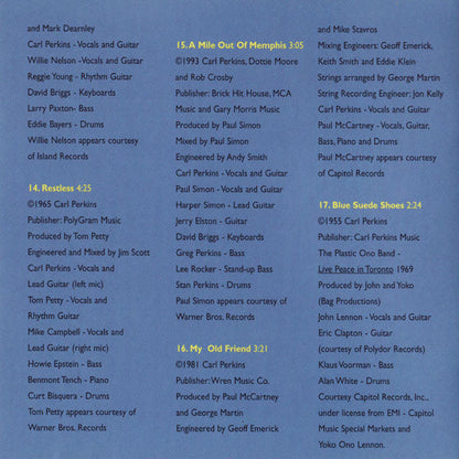 Carl Perkins - Go Cat Go (CD) | Near Mint (NM) Near Mint (NM)-
