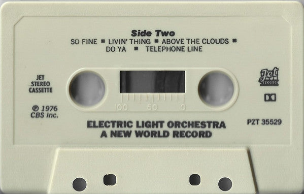 Electric Light Orchestra - A New World Record *CASSETTE* | Near Mint (NM) Near Mint (NM)-