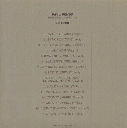 George Harrison - All Things Must Pass (50th Anniversary) (CD BOX SET) | Near Mint (NM) Near Mint (NM)--