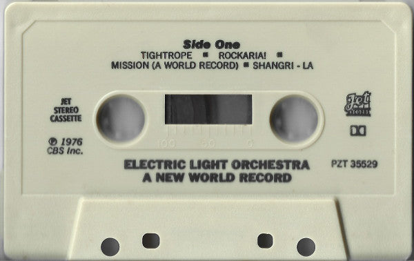Electric Light Orchestra - A New World Record *CASSETTE* | Near Mint (NM) Near Mint (NM)-