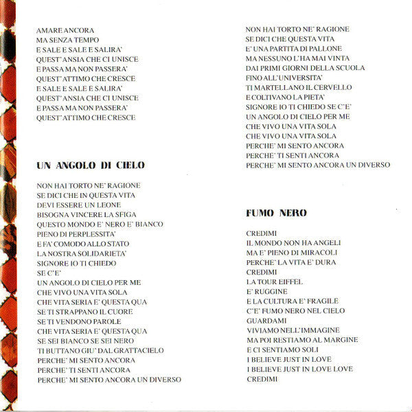 Pino Daniele - Non Calpestare I Fiori Nel Deserto (CD) | Near Mint (NM or M-)--