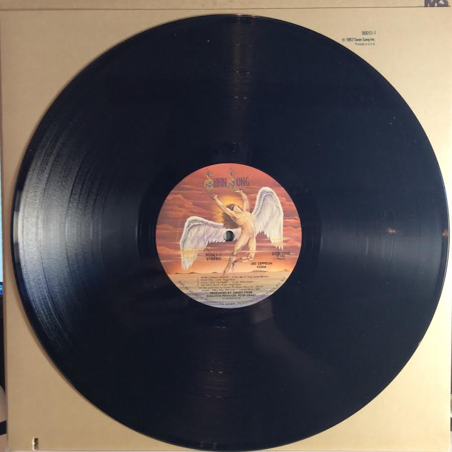 Led Zeppelin - Coda (VINYL) | Near Mint (NM) Excellent+ (EX+)-