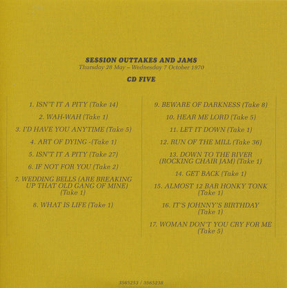 George Harrison - All Things Must Pass (50th Anniversary) (CD BOX SET) | Near Mint (NM) Near Mint (NM)--