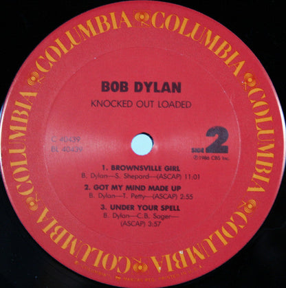 Bob Dylan - Knocked Out Loaded | Near Mint (NM) Near Mint (NM)-