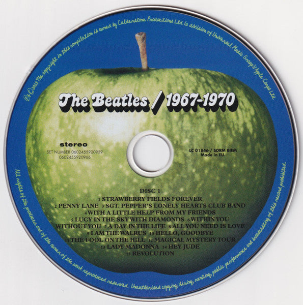 The Beatles - 1967-1970 | Near Mint (NM) Near Mint (NM)-