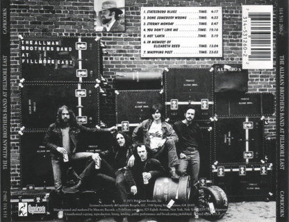 The Allman Brothers Band - The Allman Brothers Band At Fillmore East (CD) | Near Mint (NM) Near Mint (NM)--