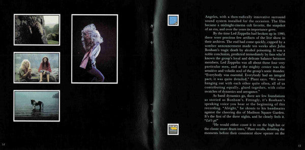 Led Zeppelin - The Soundtrack From The Film "The Song Remains The Same" (2xCD Swan Song ‎– R2 328252) | USED Near Mint (NM or M-) Excellent (EX)-