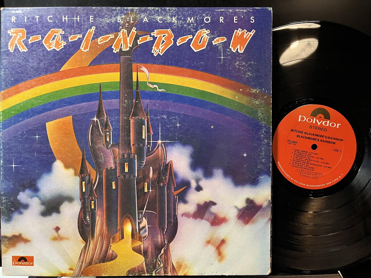 Rainbow - Ritchie Blackmore's Rainbow (VINYL) | Near Mint (NM) Very Good (VG)-