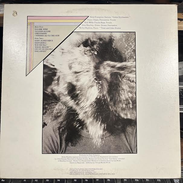 Peter Frampton - Somethin's Happening (VINYL) | Near Mint (NM) Very Good Plus (VG+)-