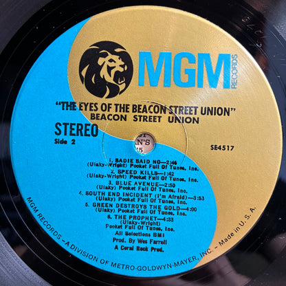 Beacon Street Union - The Eyes Of The Beacon Street Union (VINYL) | Near Mint (NM or M-) Excellent (EX)--