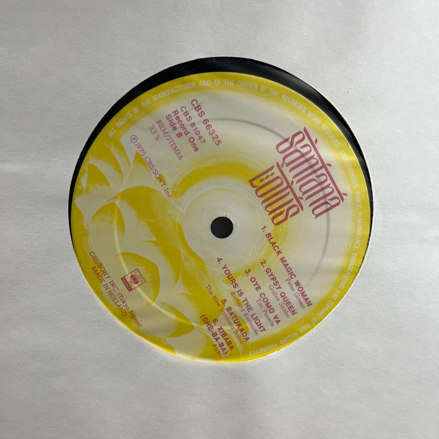 Santana - Lotus (3xVINYL) | Near Mint (NM) Excellent (EX)-