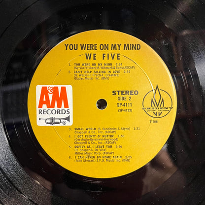 We Five - You Were On My Mind *MONARCH* | Near Mint (NM) Near Mint (NM)-