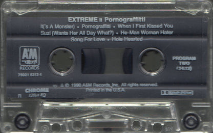 Extreme (2) - Extreme II: Pornograffitti *CASSETTE* | Near Mint (NM) Near Mint (NM)--
