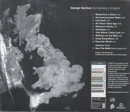 George Harrison - Somewhere In England (cd) | Near Mint (NM) Near Mint (NM)--