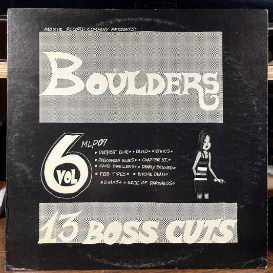 Various - Boulders Vol 6 (13 Boss Cuts) (VINYL) | Near Mint (NM) Very Good Plus (VG+)-